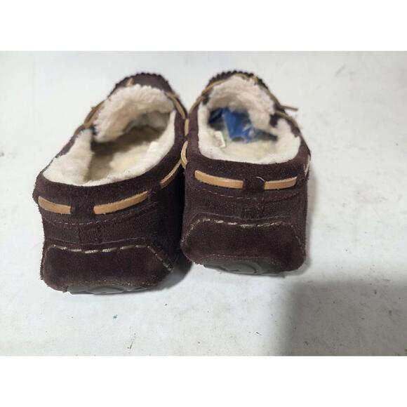 UGG Men's Olsen Slippers Espresso Brown House Shoes Moccasins indoor outdoor 11 - Picture 6 of 16